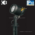 15W Tricolor LED Garden Landscape Lawn Light avec base ronde (JP83556)